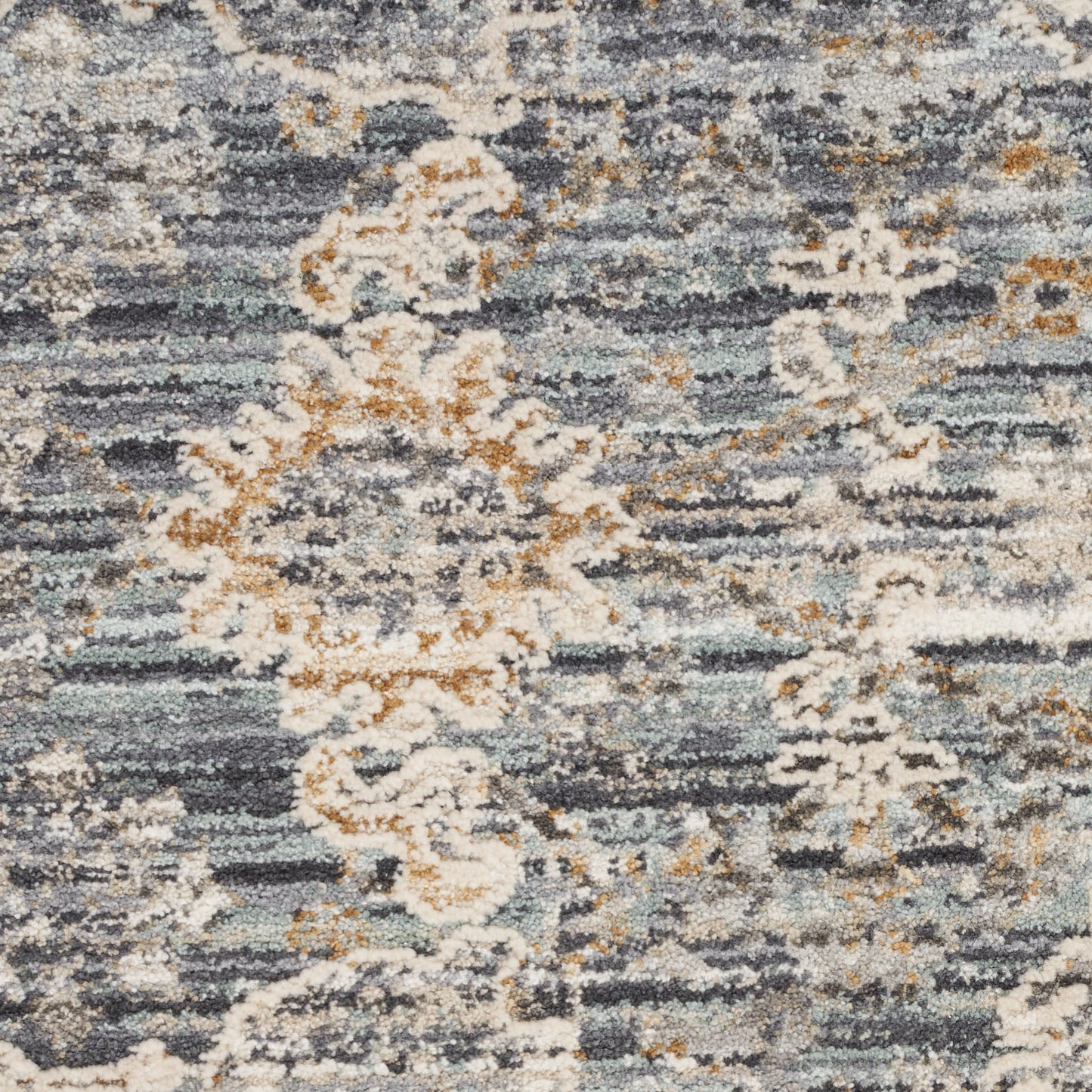 Nourison Home Lynx  Charcoal  Transitional