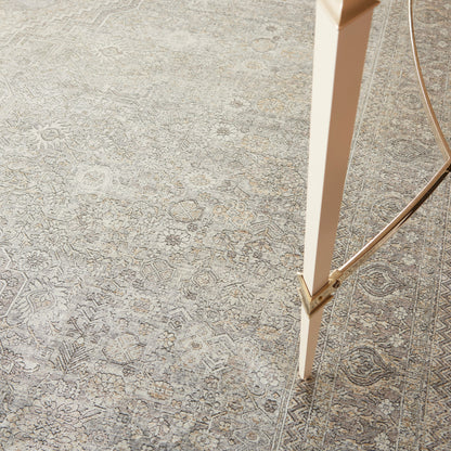 Nourison Home Starry Nights  Cream Grey  Traditional