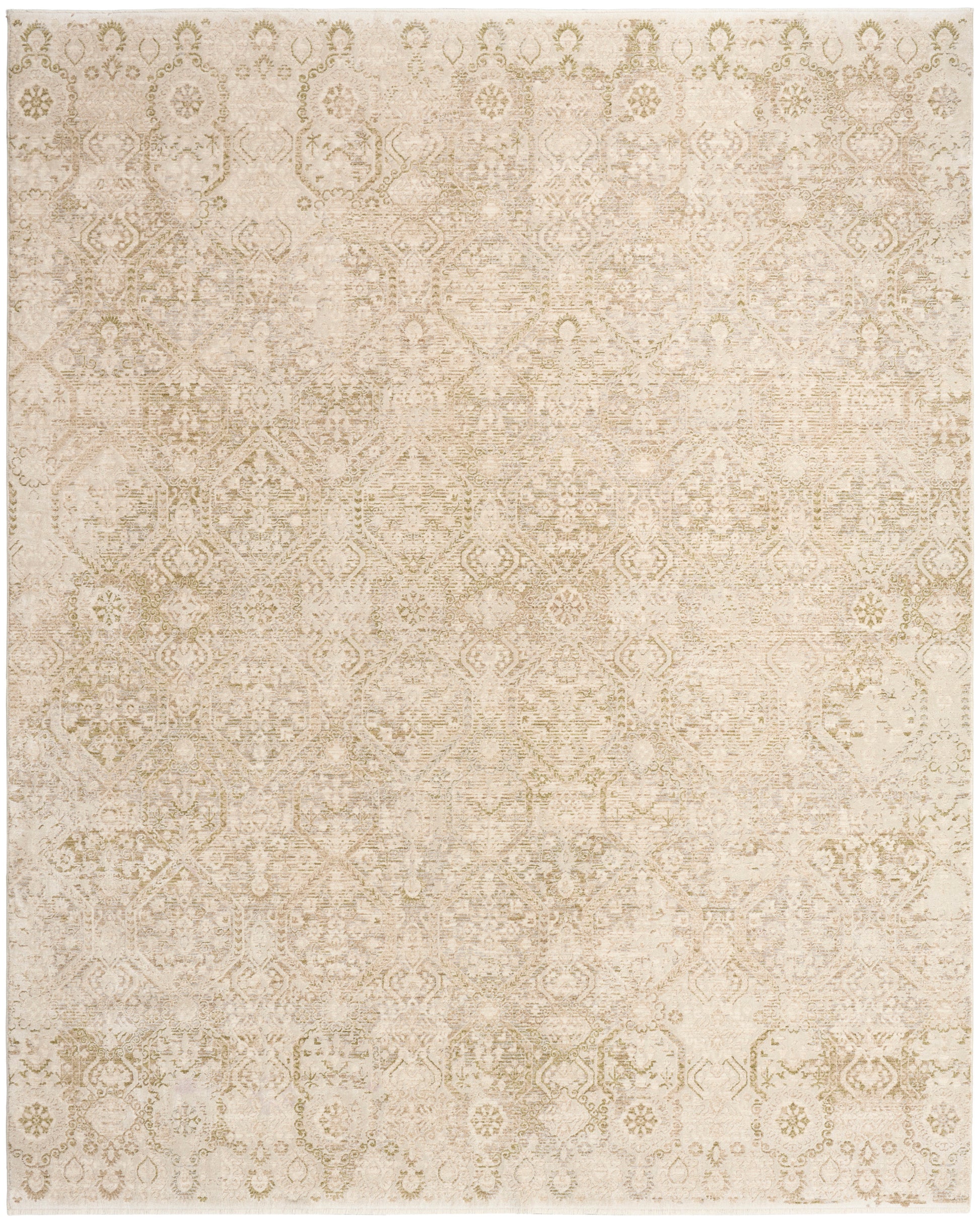 Nourison Home Sultana  Beige Green  Traditional