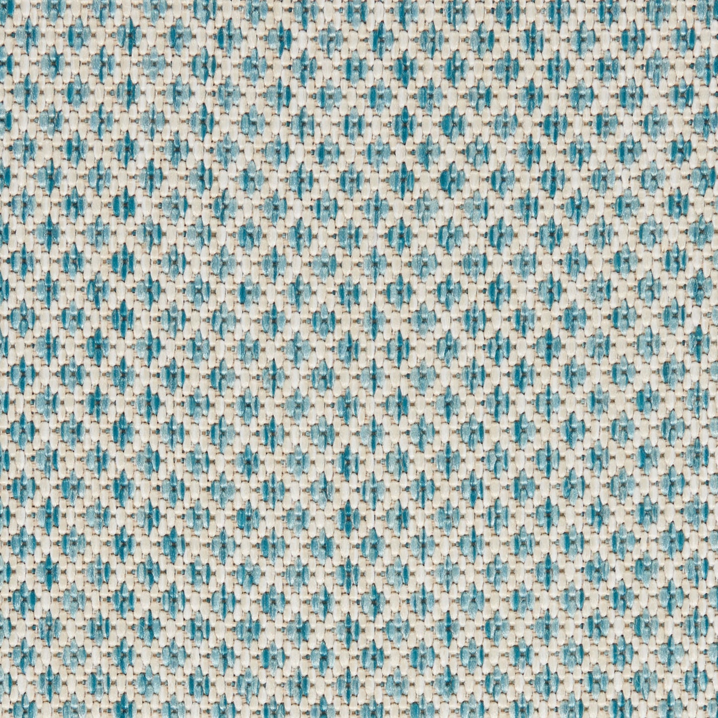 Nourison Home Courtyard  Ivory Aqua  Contemporary