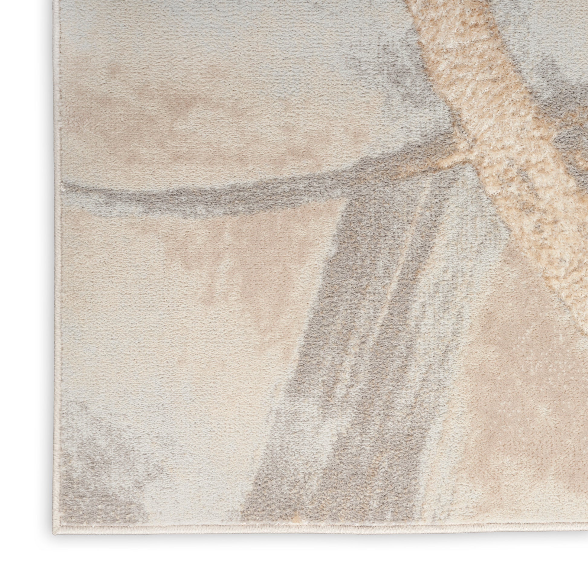 Nourison Home Splash  Beige Grey  Contemporary