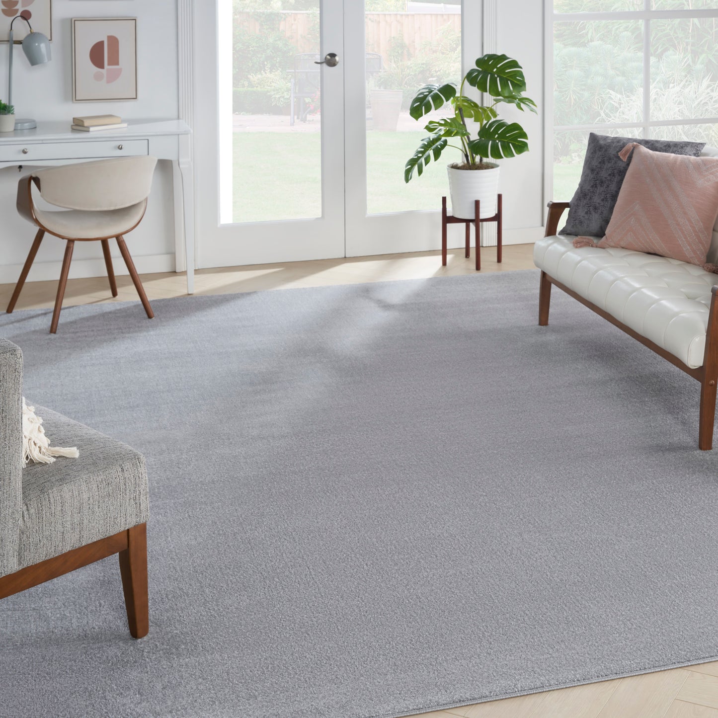 Nourison Home Nourison Essentials  Silver Grey  Contemporary