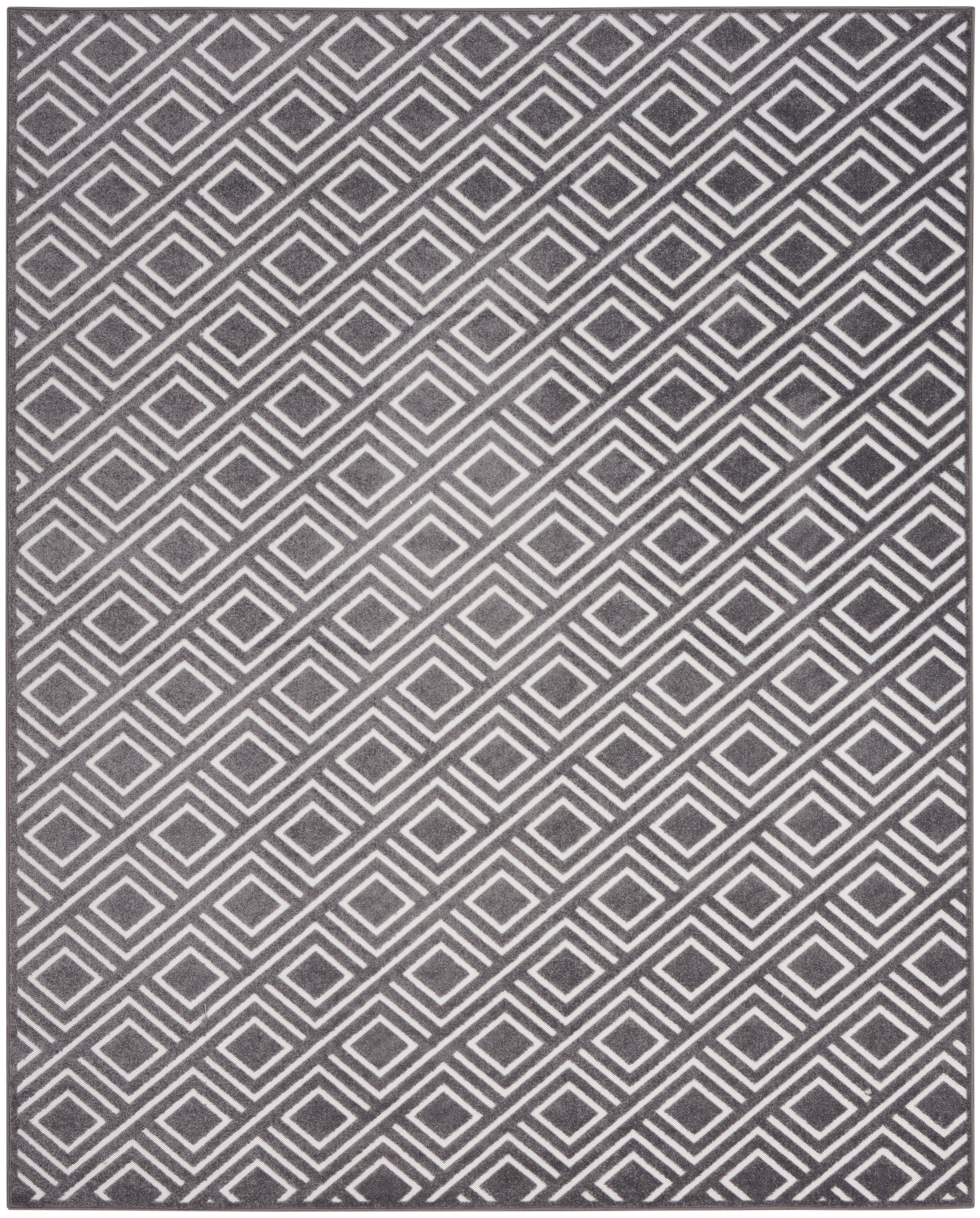 Nourison Home Care Free  Grey  Contemporary