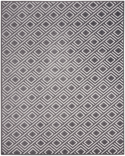 Nourison Home Care Free  Grey  Contemporary