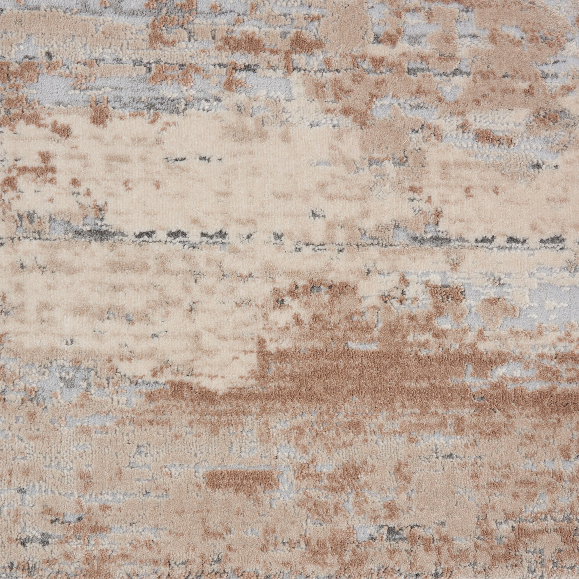 Nourison Home Rustic Textures  Beige  Contemporary