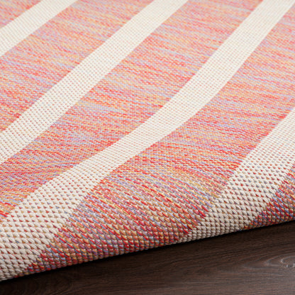 Nourison Home Positano  Rainbow Ivory  Contemporary