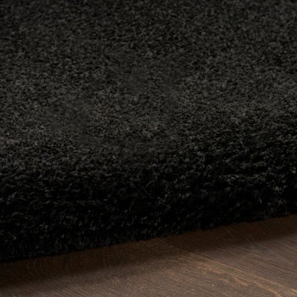 Nourison Home Pacific Shag  Black  Contemporary