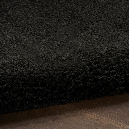 Nourison Home Pacific Shag  Black  Contemporary