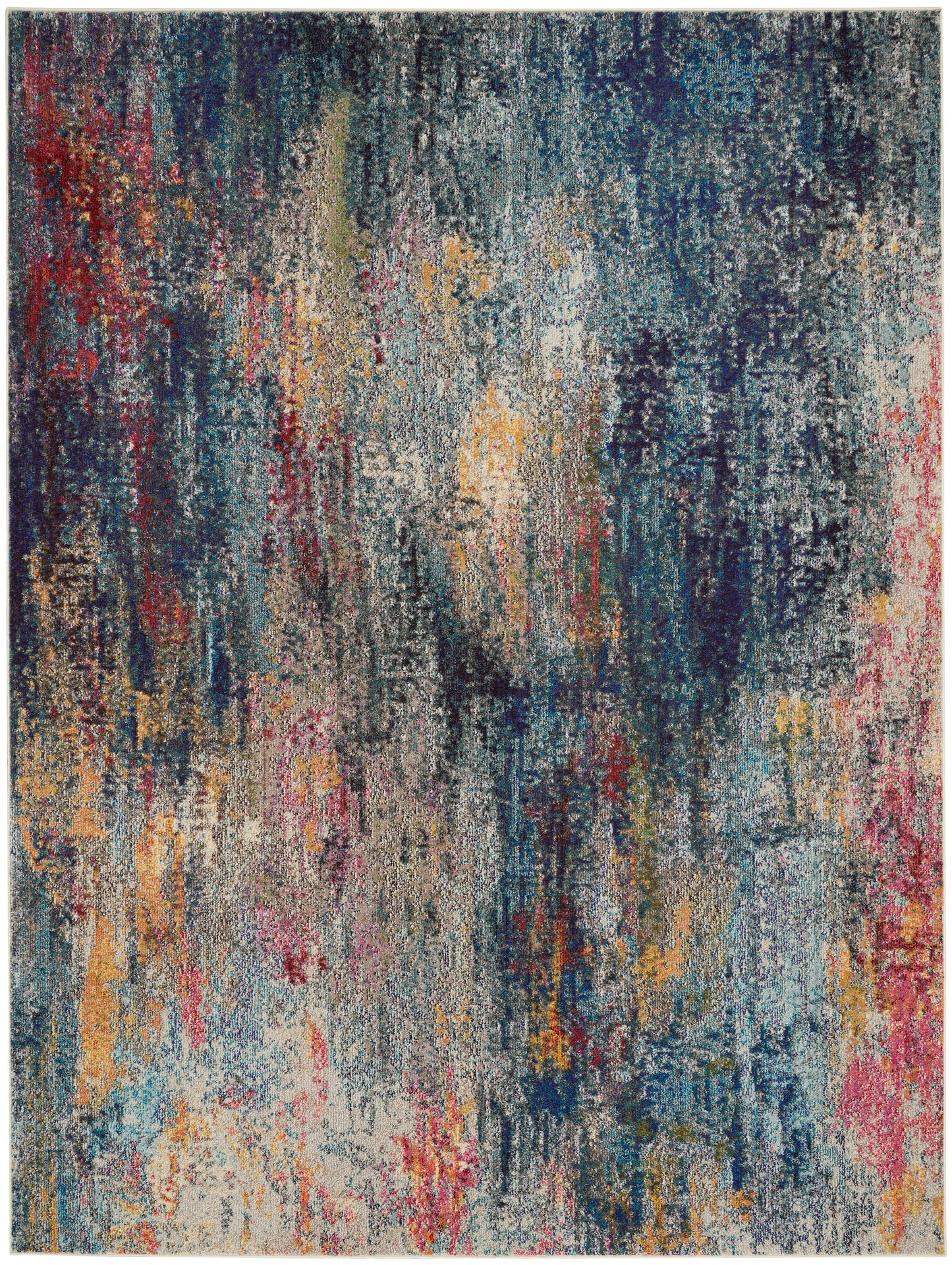 Nourison Home Celestial CES16 Multicolor Contemporary Power-loomed Rugs