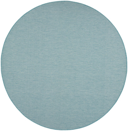 Nourison Home Positano POS01 Aqua Contemporary Power-loomed Rug