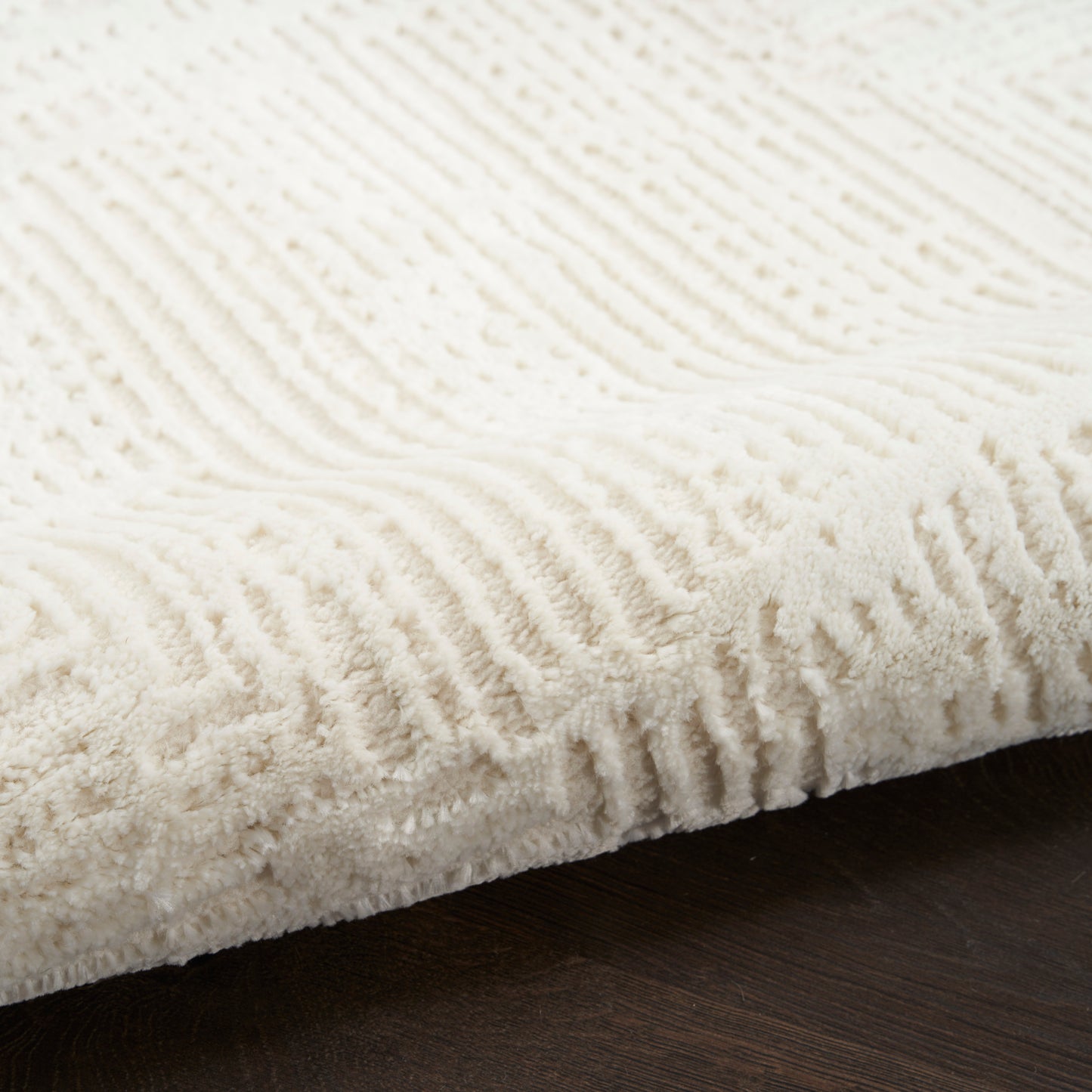 Nourison Home Sustainable Trends  Ivory  Contemporary