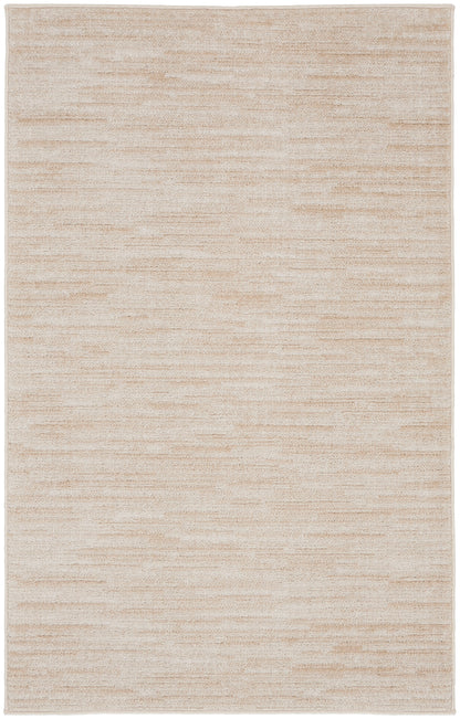 Nourison Home Nourison Essentials NRE01 Ivory Beige Contemporary Power-loomed Rug