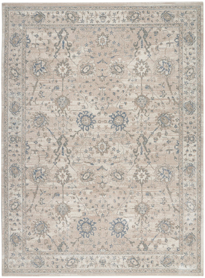 Nourison Home Moroccan Celebration KI384 Ivory Sand Traditional Power-loomed Rug