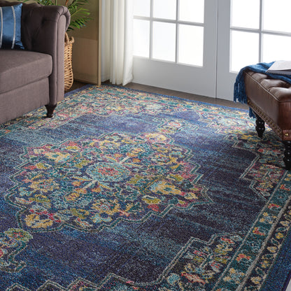 Nourison Home Passionate  Navy  Traditional