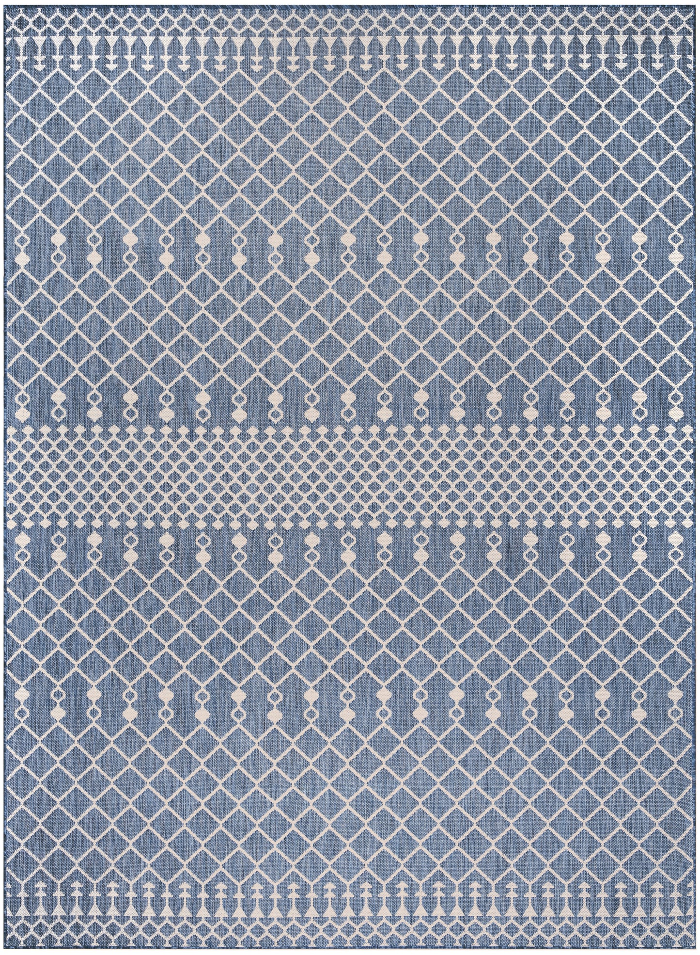 Nourison Home Positano POS02 Navy Blue Contemporary Power-loomed Rug