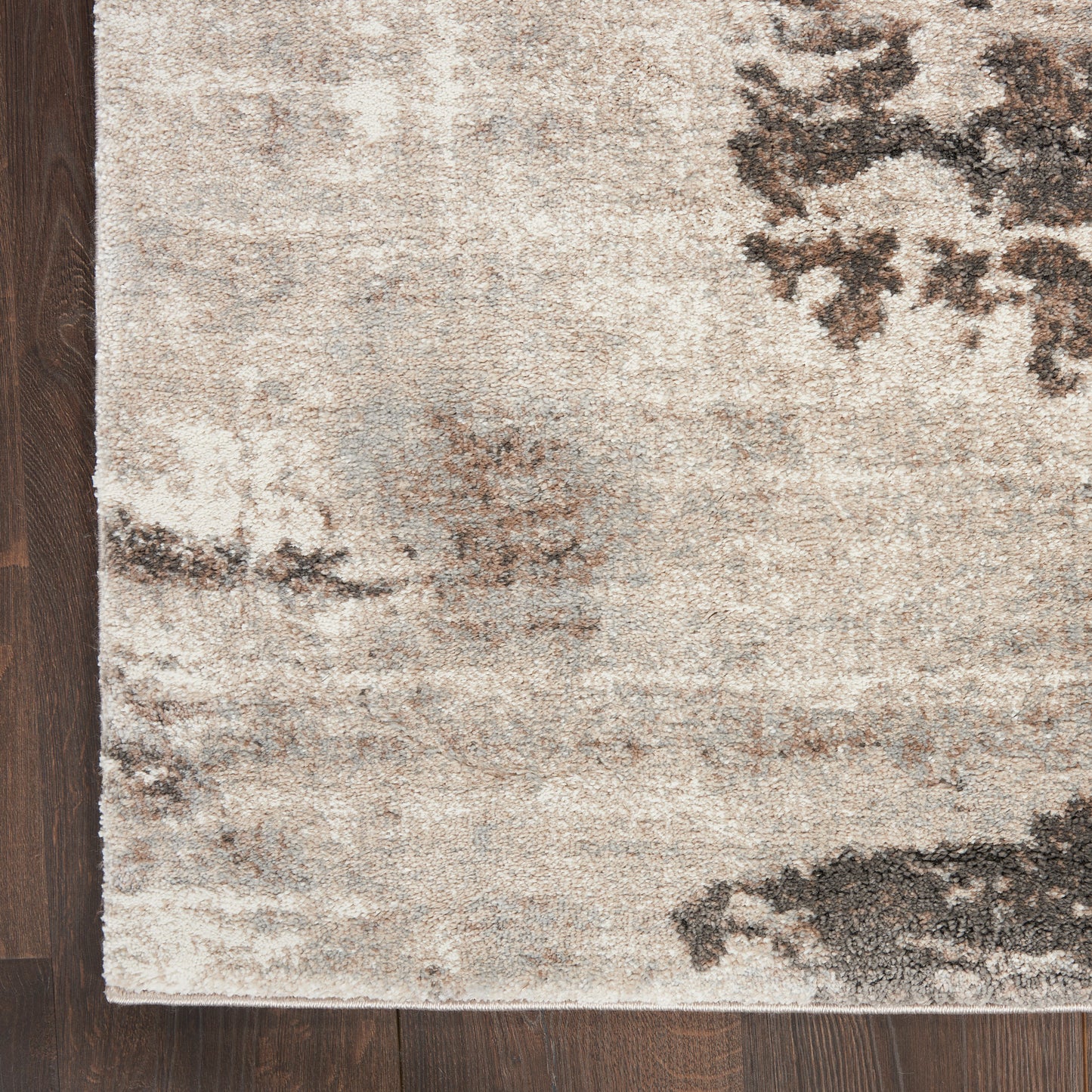 Nourison Home American Manor  Ivory Mocha  Contemporary