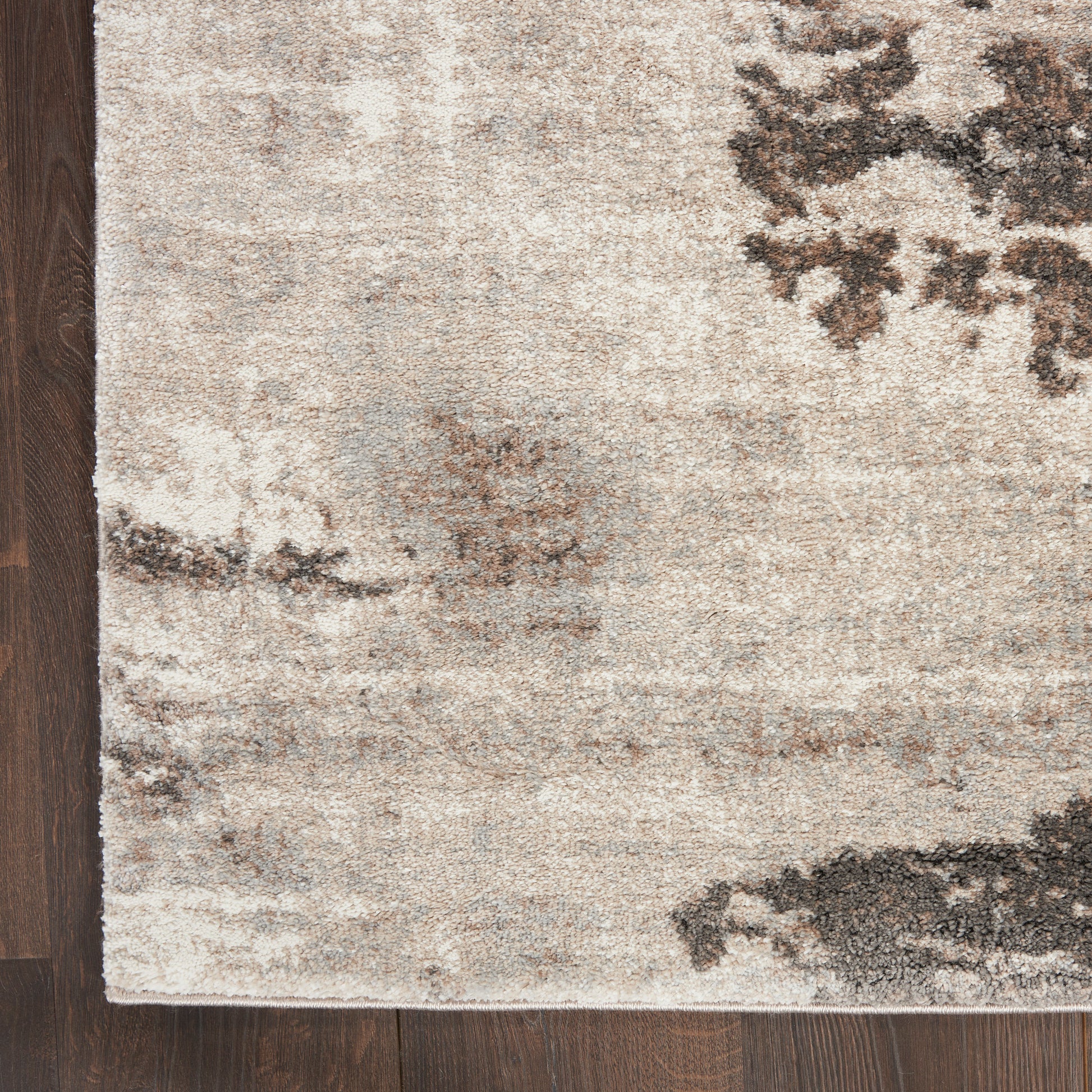 Nourison Home American Manor  Ivory Mocha  Contemporary