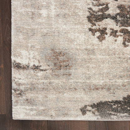 Nourison Home American Manor  Ivory Mocha  Contemporary