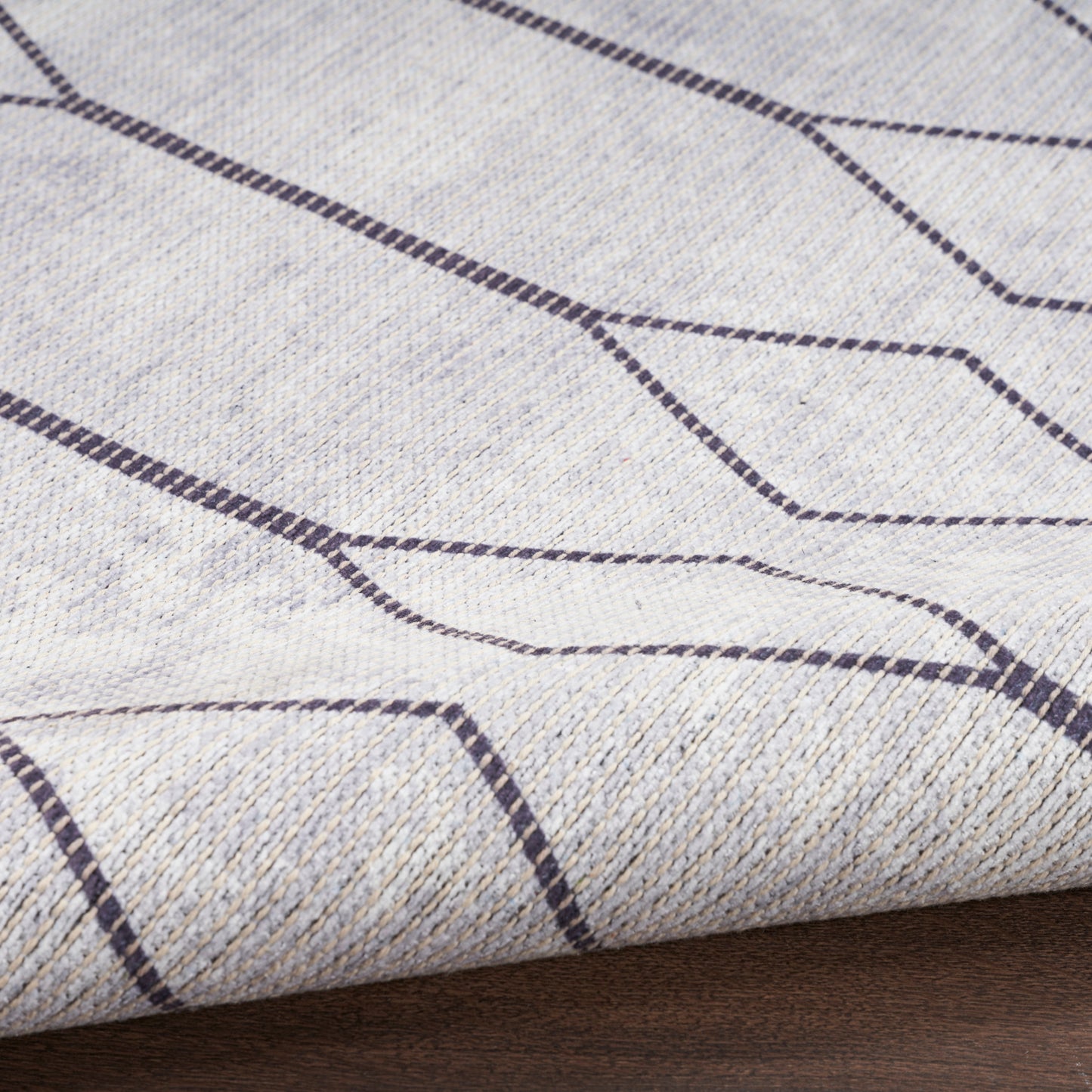 Nourison Home New Concept Washables  Ivory Grey  Contemporary