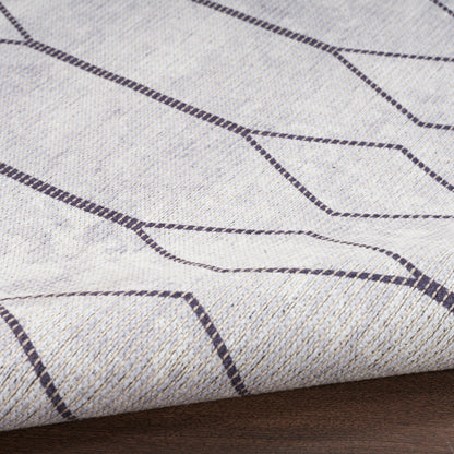 Nourison Home New Concept Washables  Ivory Grey  Contemporary