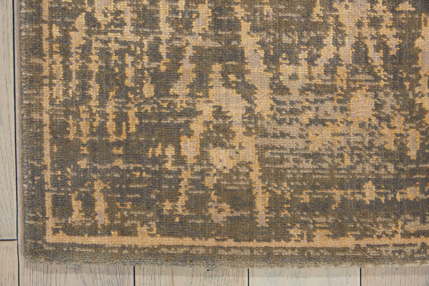 Nourison Home Silken Allure  Slate  Traditional