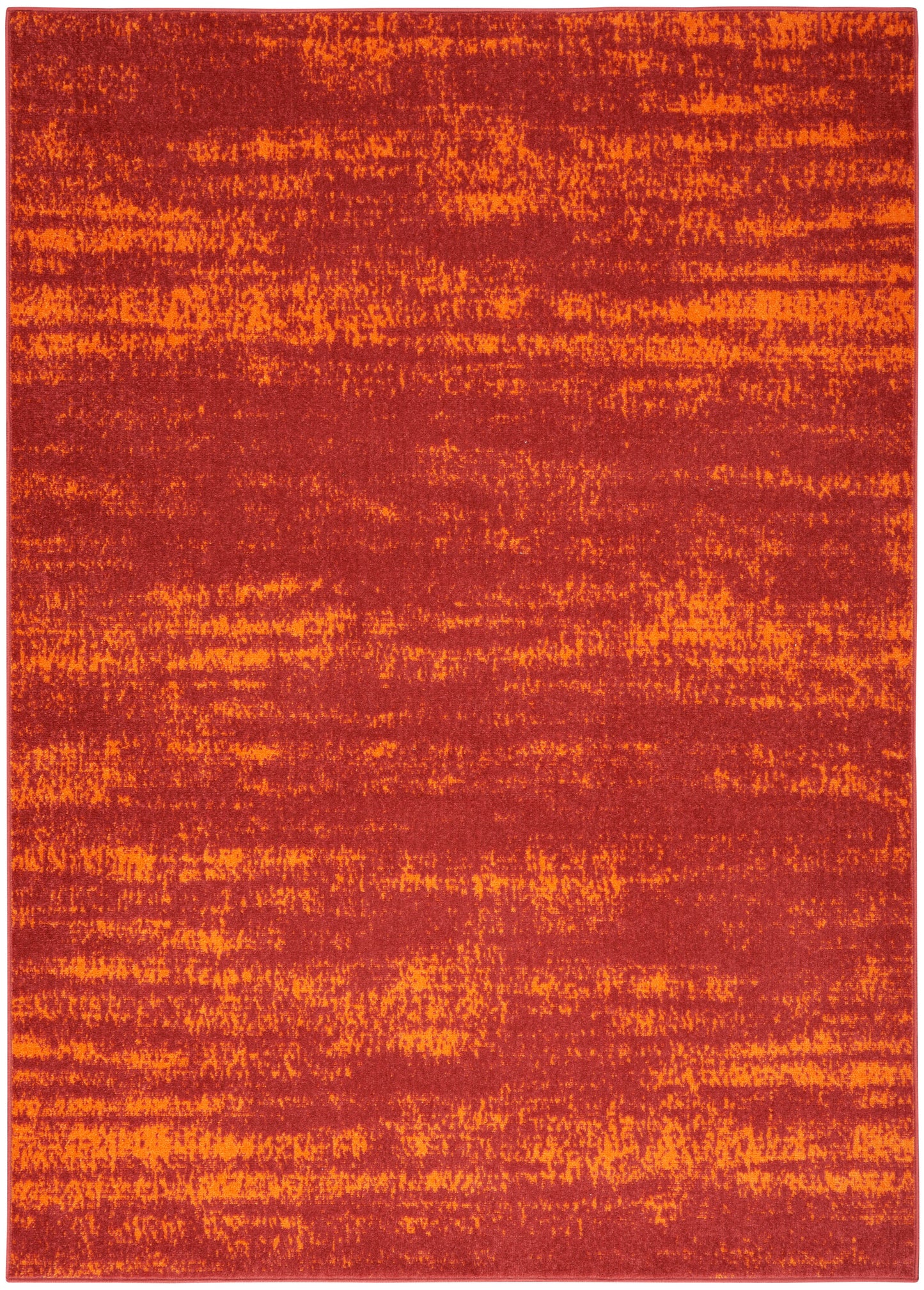 Nourison Home Nourison Essentials NRE03 Red Contemporary Power-loomed Rug
