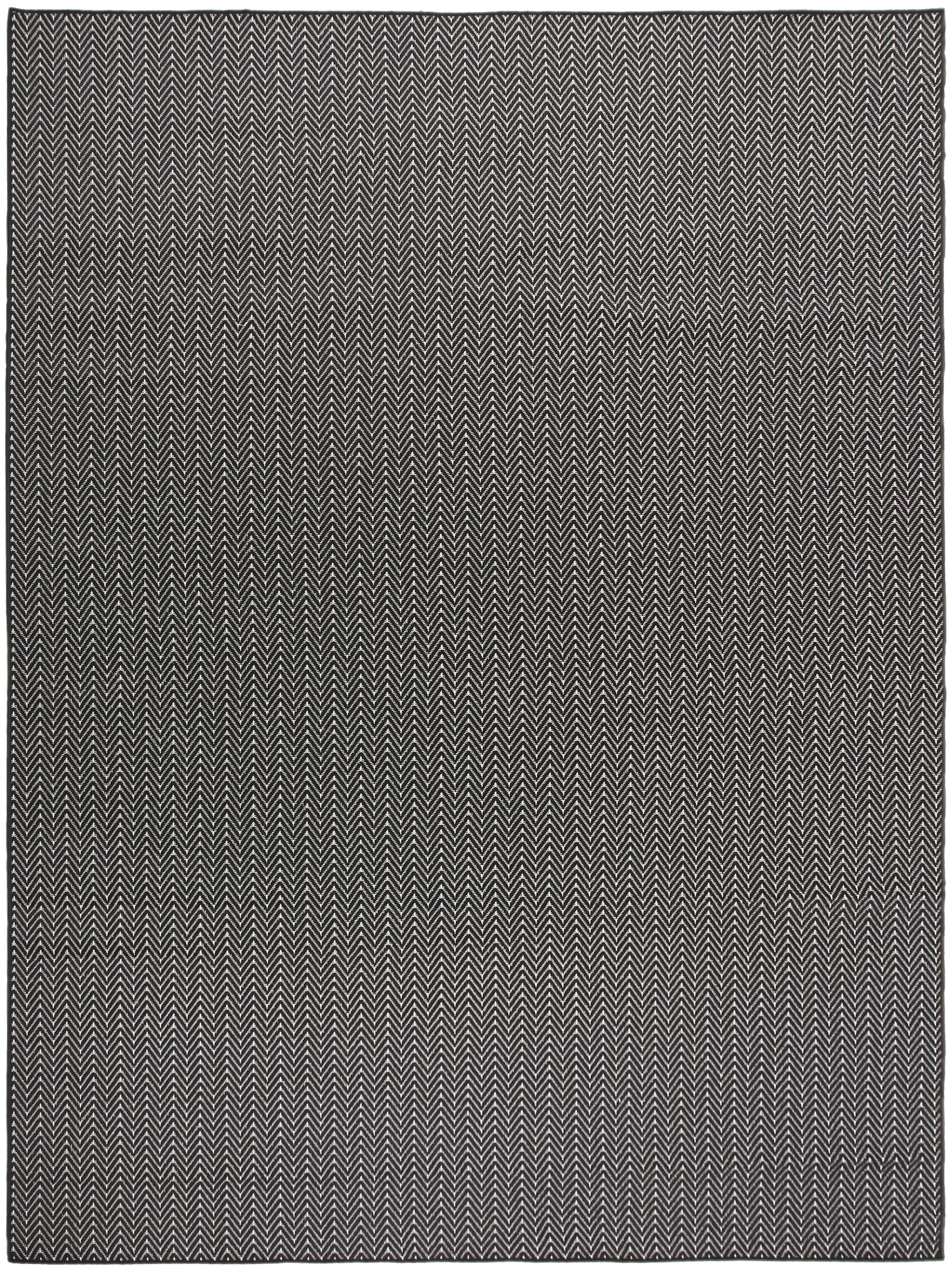 Nourison Home Horizon Indoor/Outdoor  Black  Contemporary