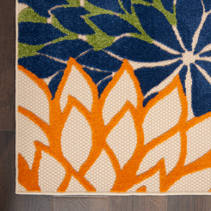 Nourison Home Aloha  Multicolor  Contemporary