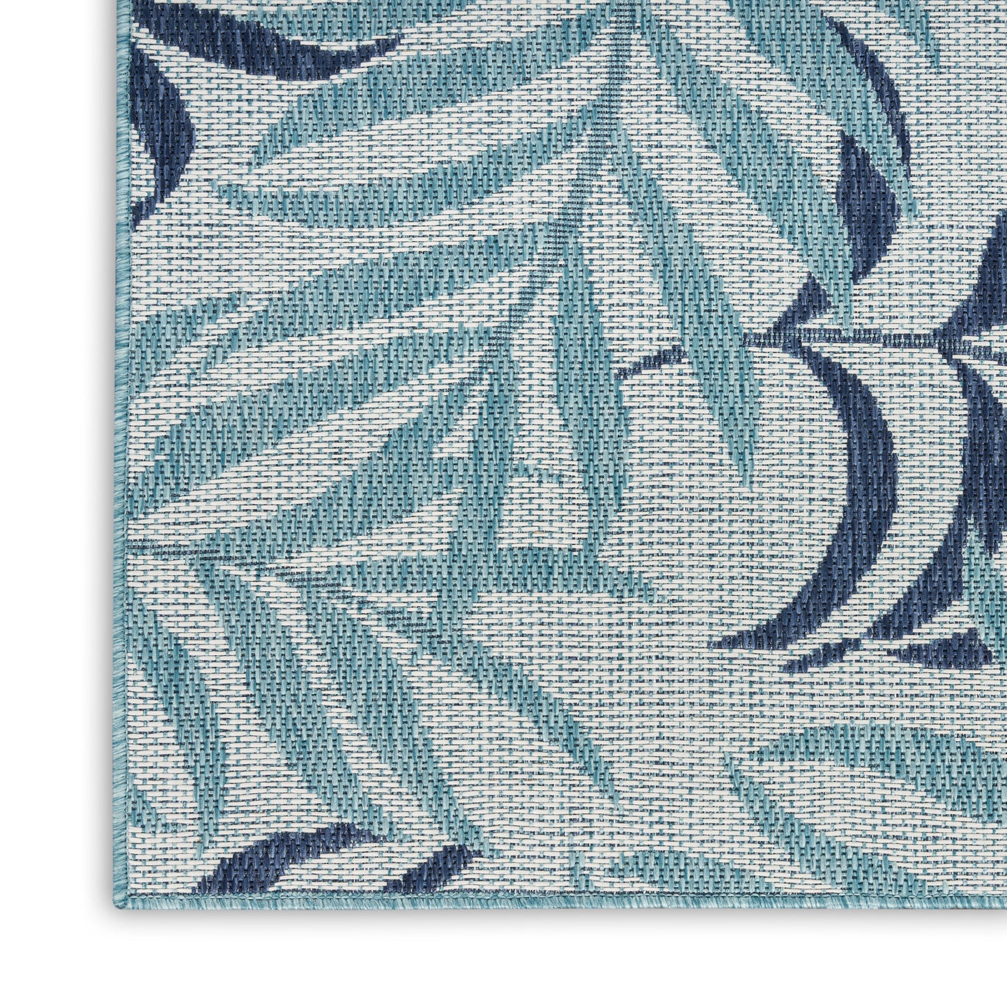 Nourison Home Garden Oasis  Blue  Contemporary