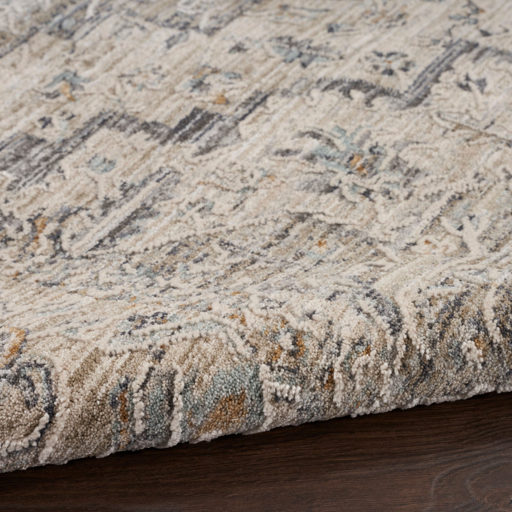 Nourison Home Lynx  Ivory Taupe  Transitional