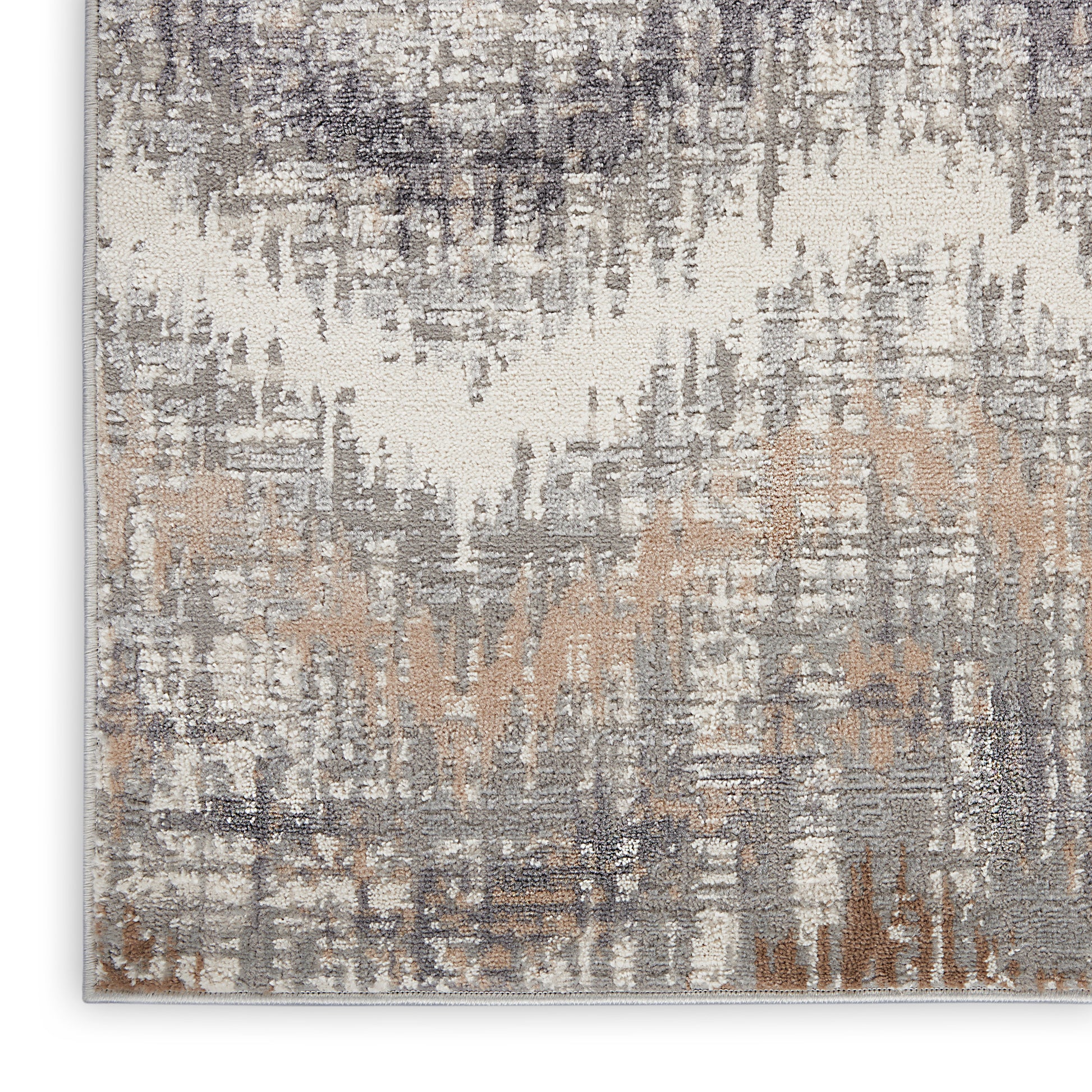 Nourison Home Elation  Grey Ivory  Contemporary