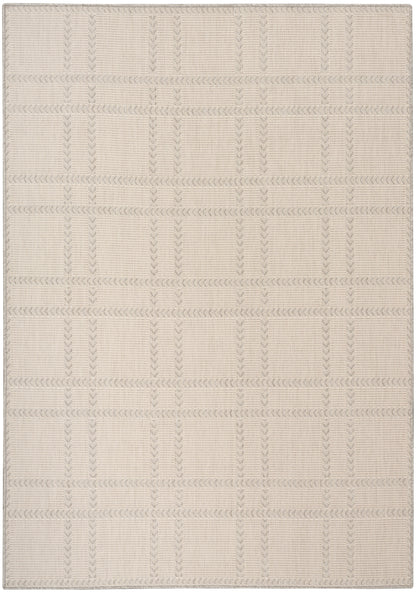 Nourison Home Horizon Indoor/Outdoor HOZ04 Grey Contemporary Power-loomed Rug