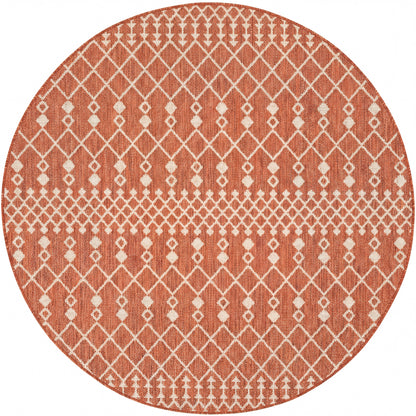 Nourison Home Positano POS02 Terracotta Contemporary Power-loomed Rug