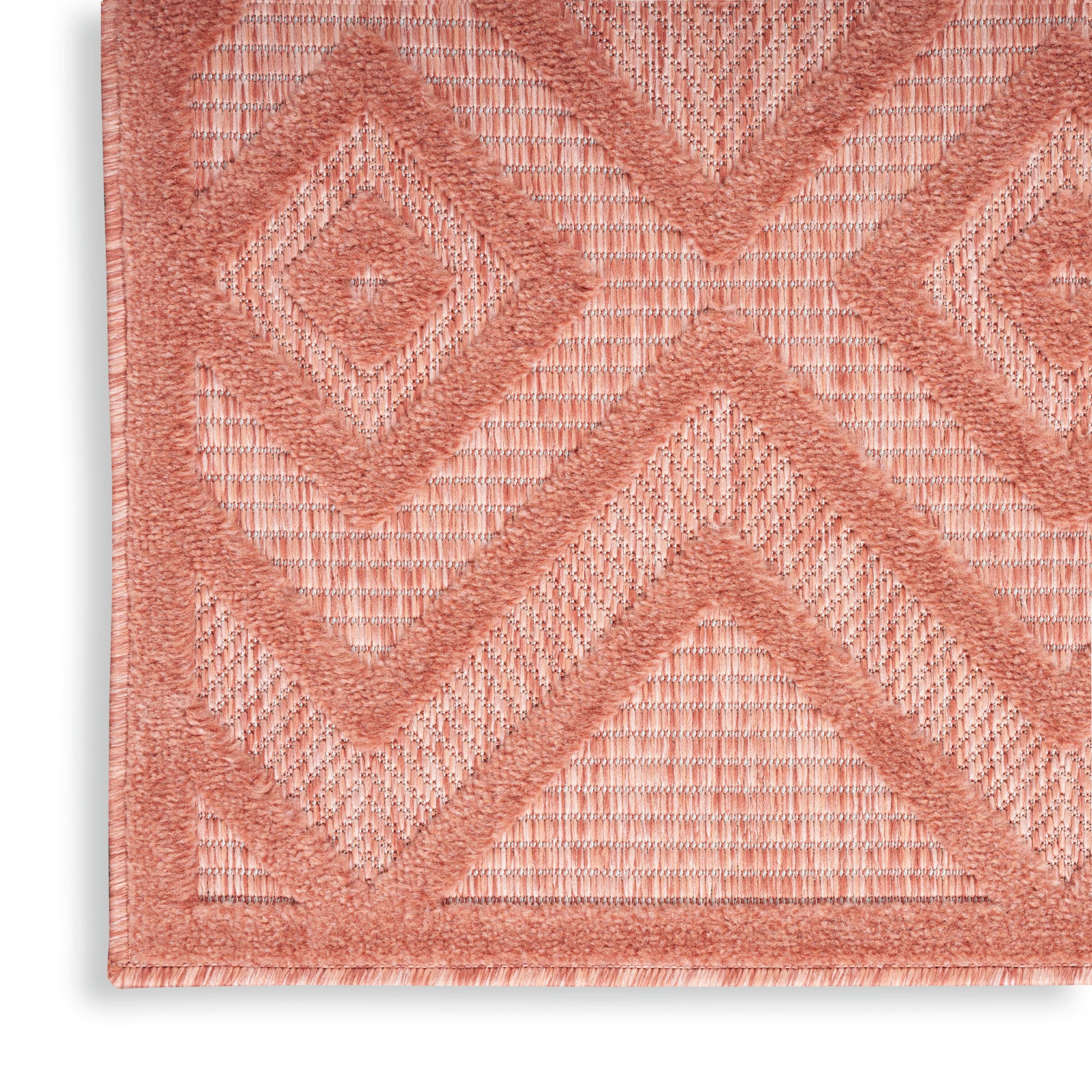 Nourison Home Versatile  Coral Orange  Contemporary