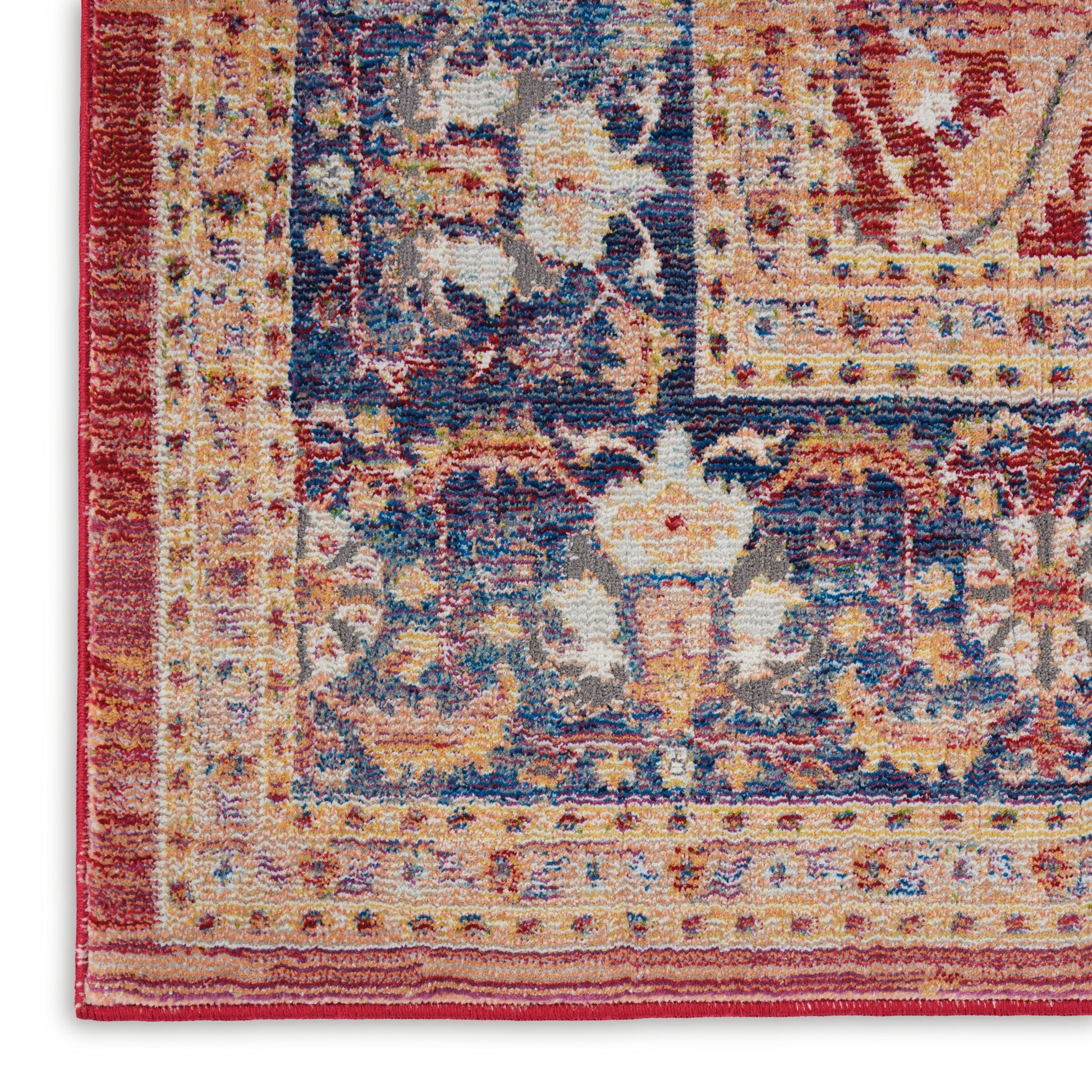 Nourison Home Ankara Global  Red  Traditional