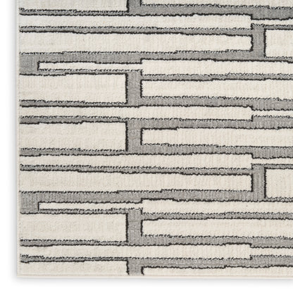 Nourison Home Nordic  Ivory Grey  Contemporary