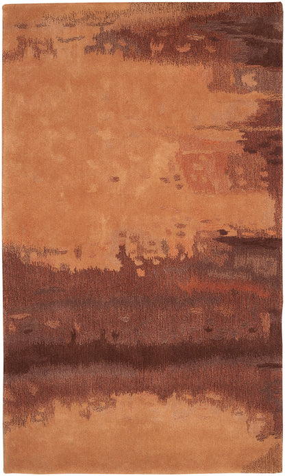 Calvin Klein Home Luster Wash SW09 Copper Contemporary Tufted Rug