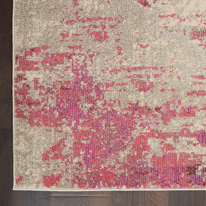 Nourison Home Celestial  Ivory Pink  Contemporary