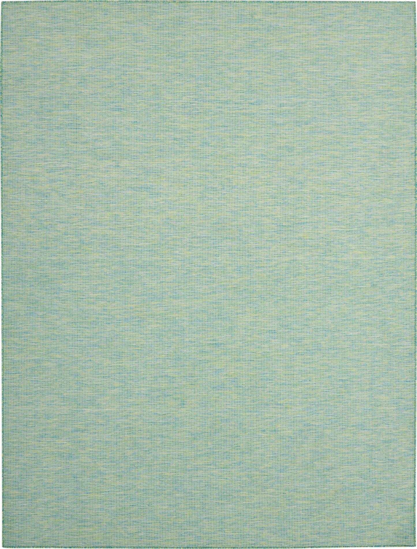 Nourison Home Positano POS01 Blue Green Contemporary Power-loomed Rug