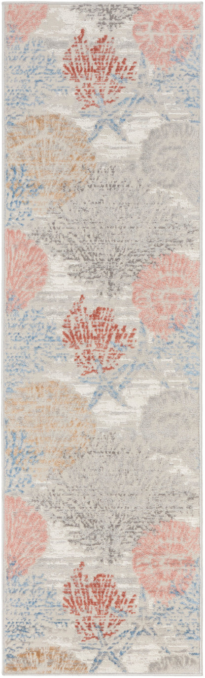 Nourison Home Seaside SDS04 Multicolor Contemporary Power-loomed Rug