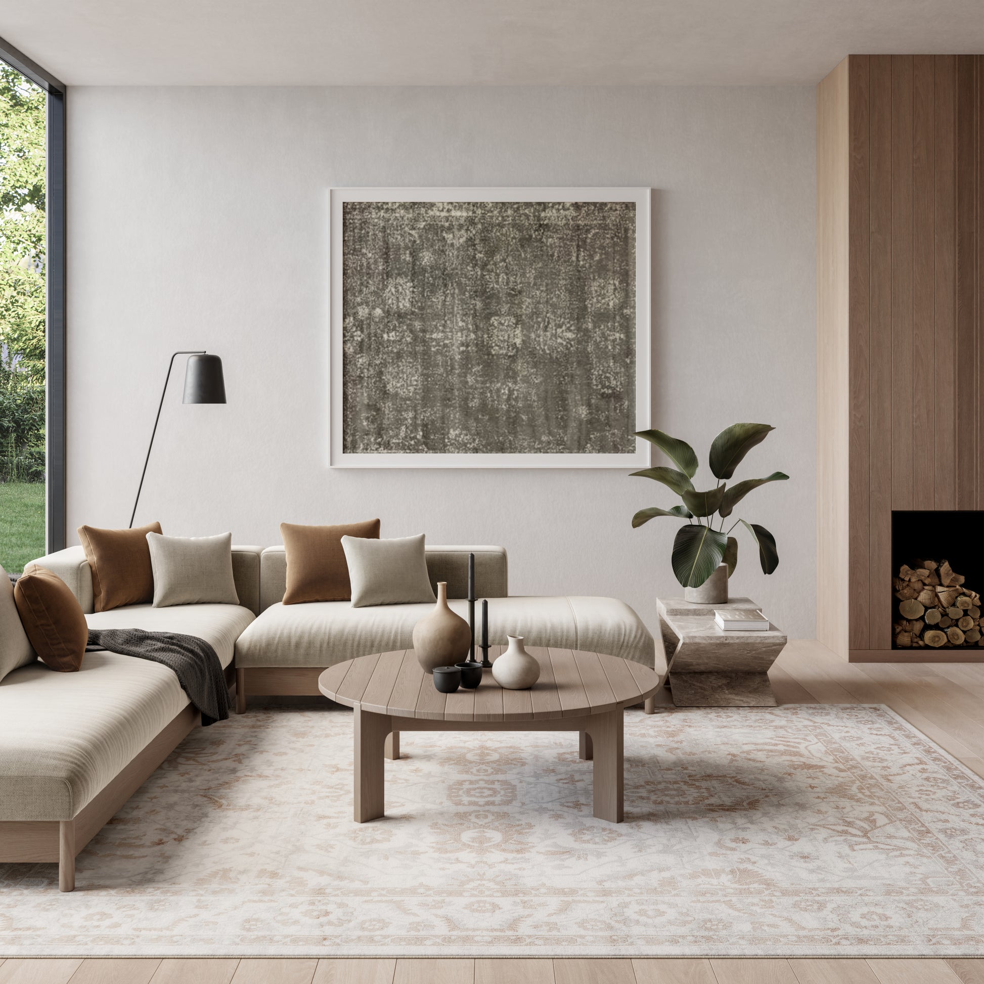 Nourison Home Astra Machine Washable  Grey  Traditional