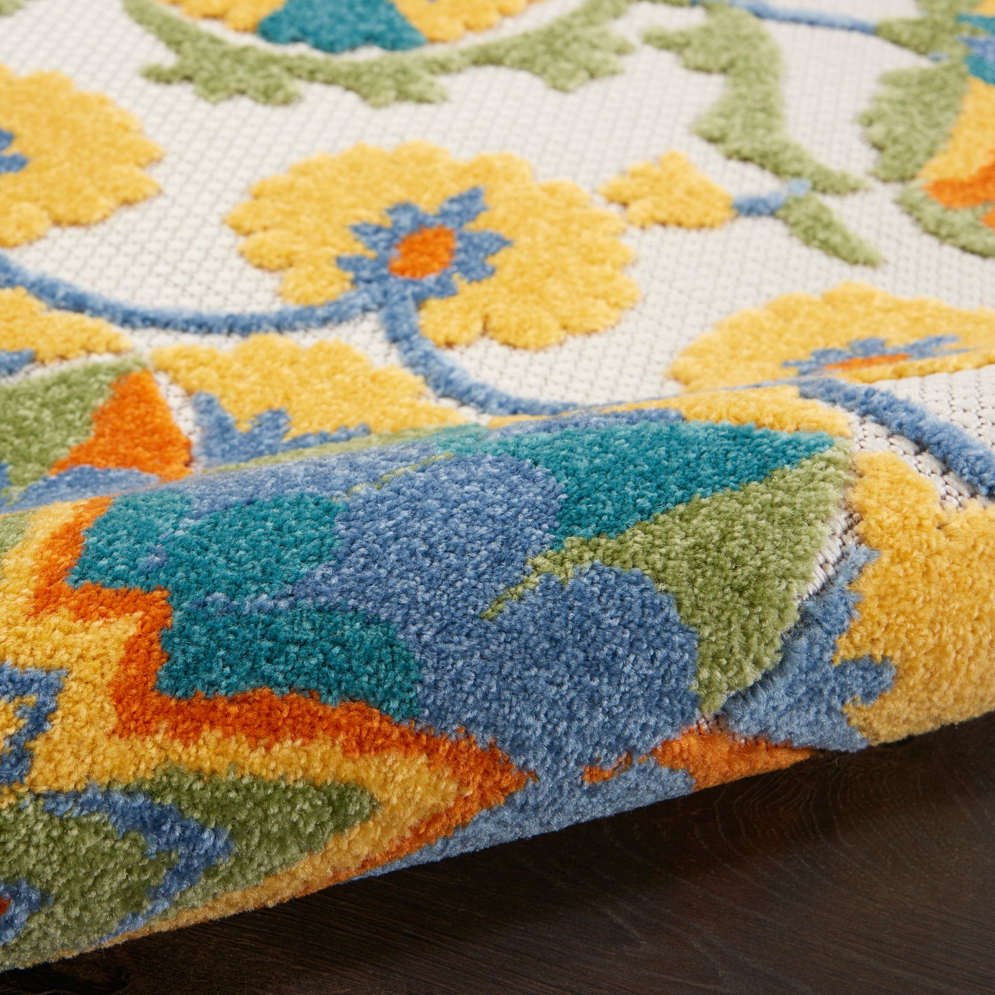 Nourison Home Aloha  Multicolor  Contemporary