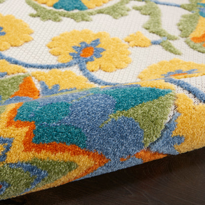 Nourison Home Aloha  Multicolor  Contemporary