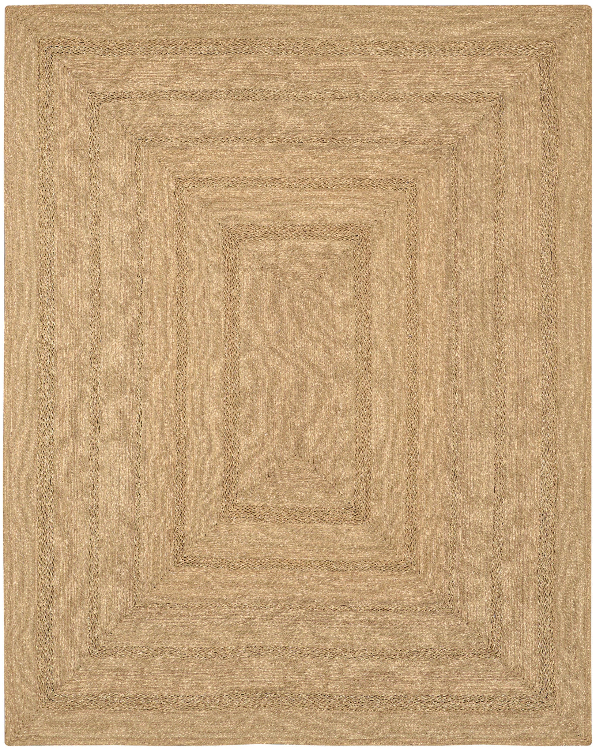 Nourison Home Natural Seagrass  Natural  Contemporary