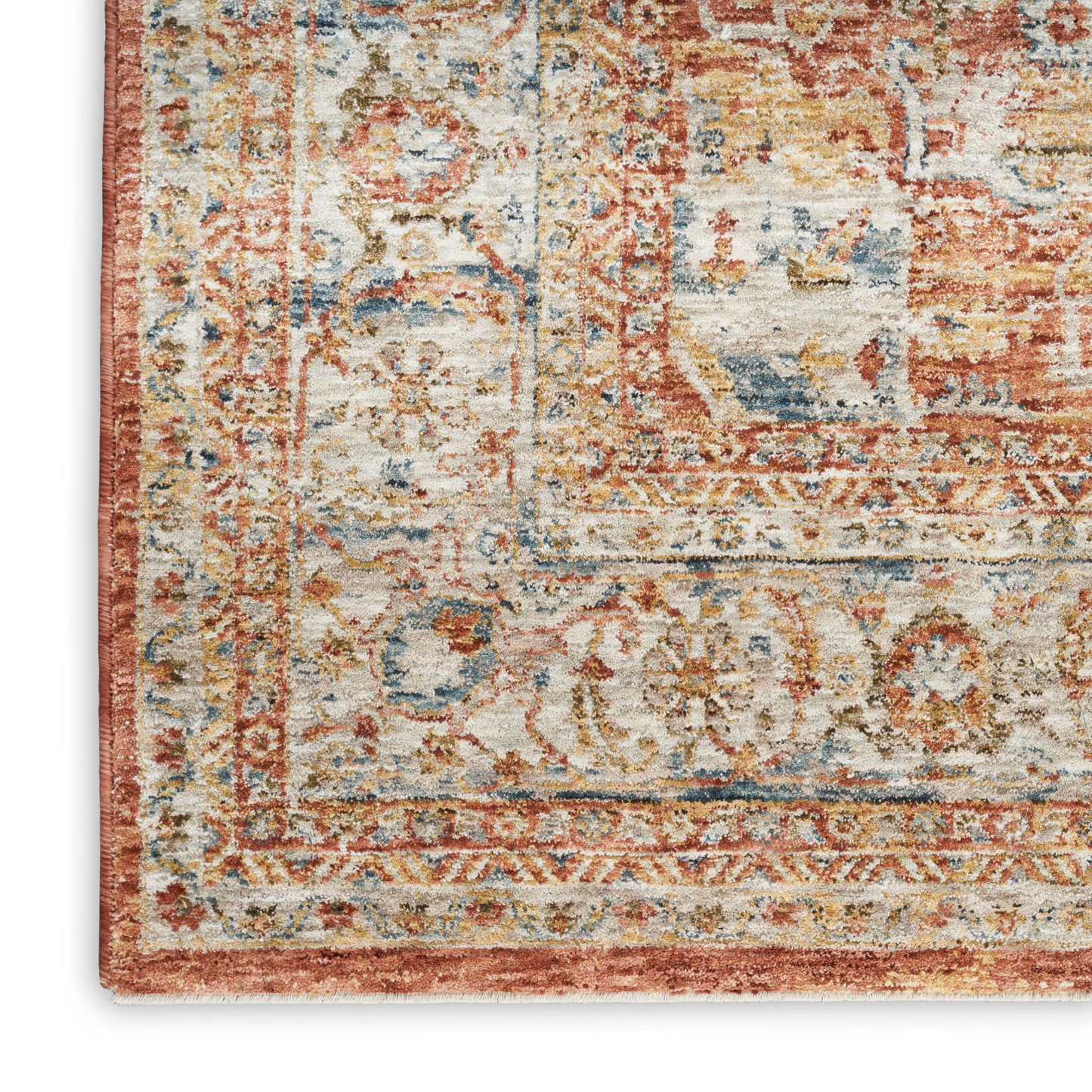 Nourison Home Sahar  Ivory Multicolor  Traditional