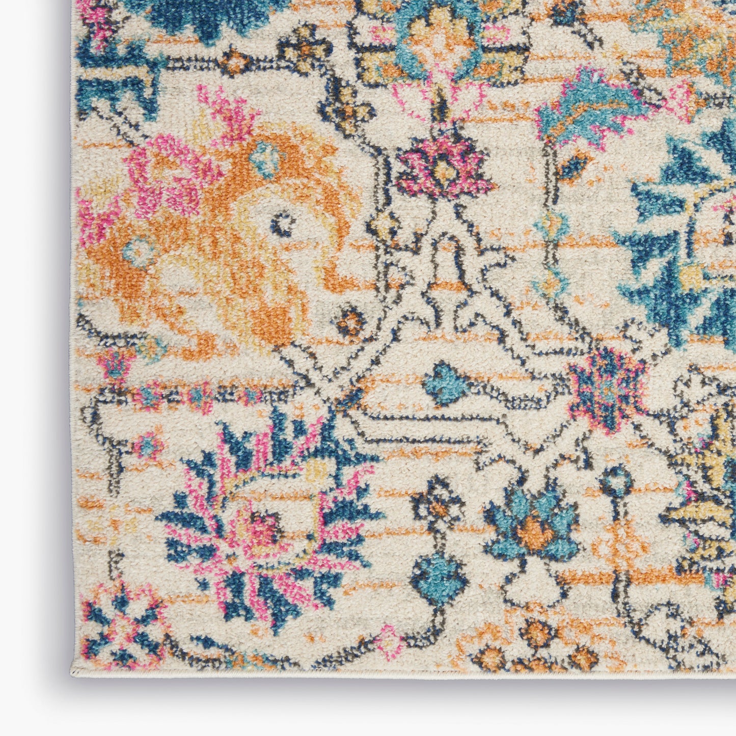 Nourison Home Passion  Ivory Multicolor  Transitional