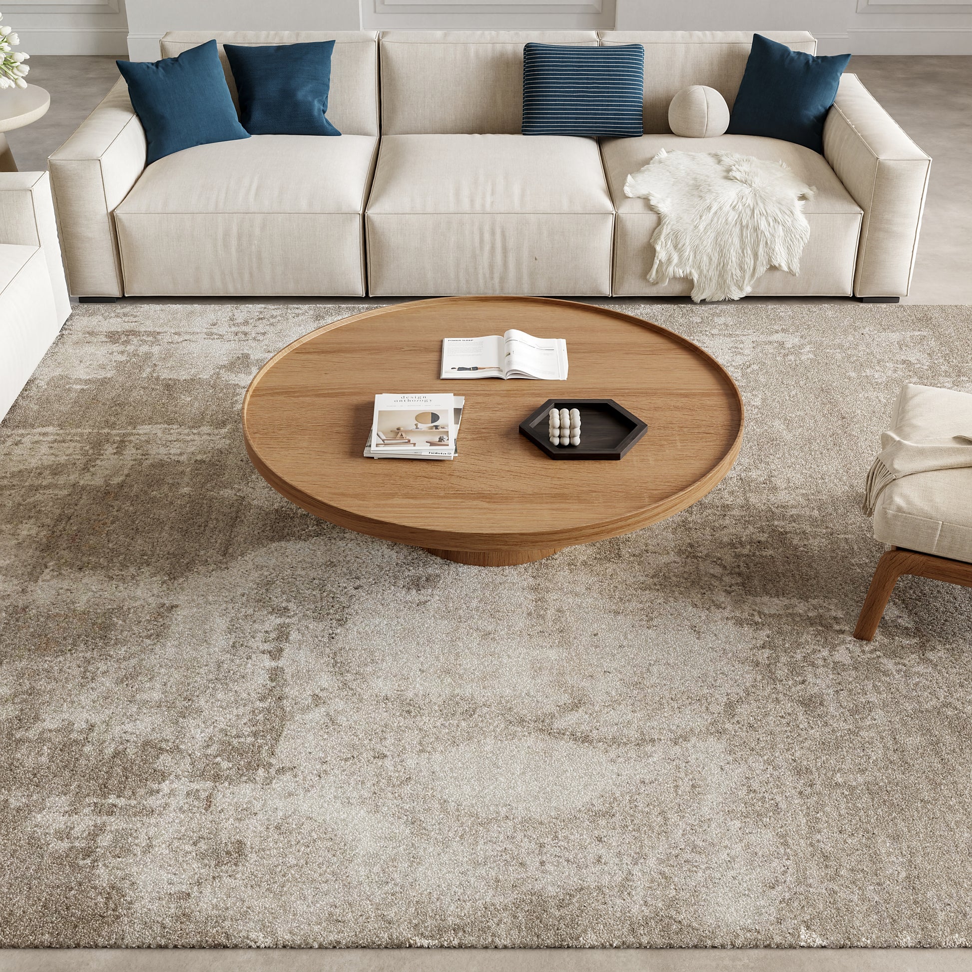 Nourison Home Harmony  Silver Grey  Contemporary