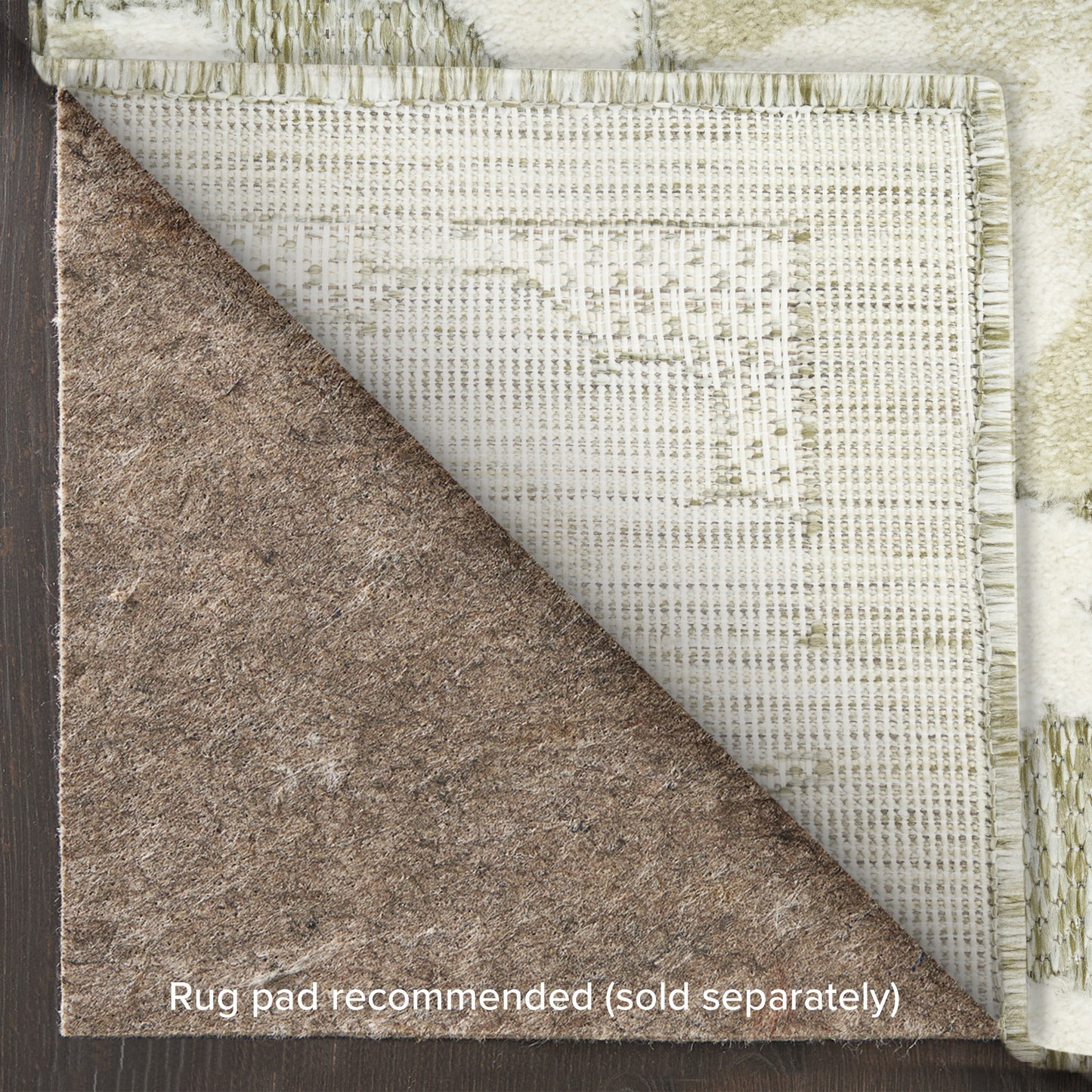 Nourison Home Aloha  Ivory Sage  Contemporary