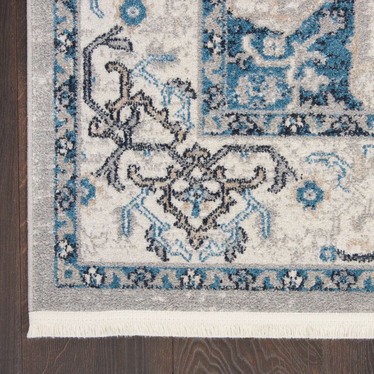 Nourison Home Carina  Grey Blue  Transitional