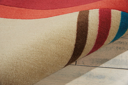 Nourison Home Modern Art  Sandstone  